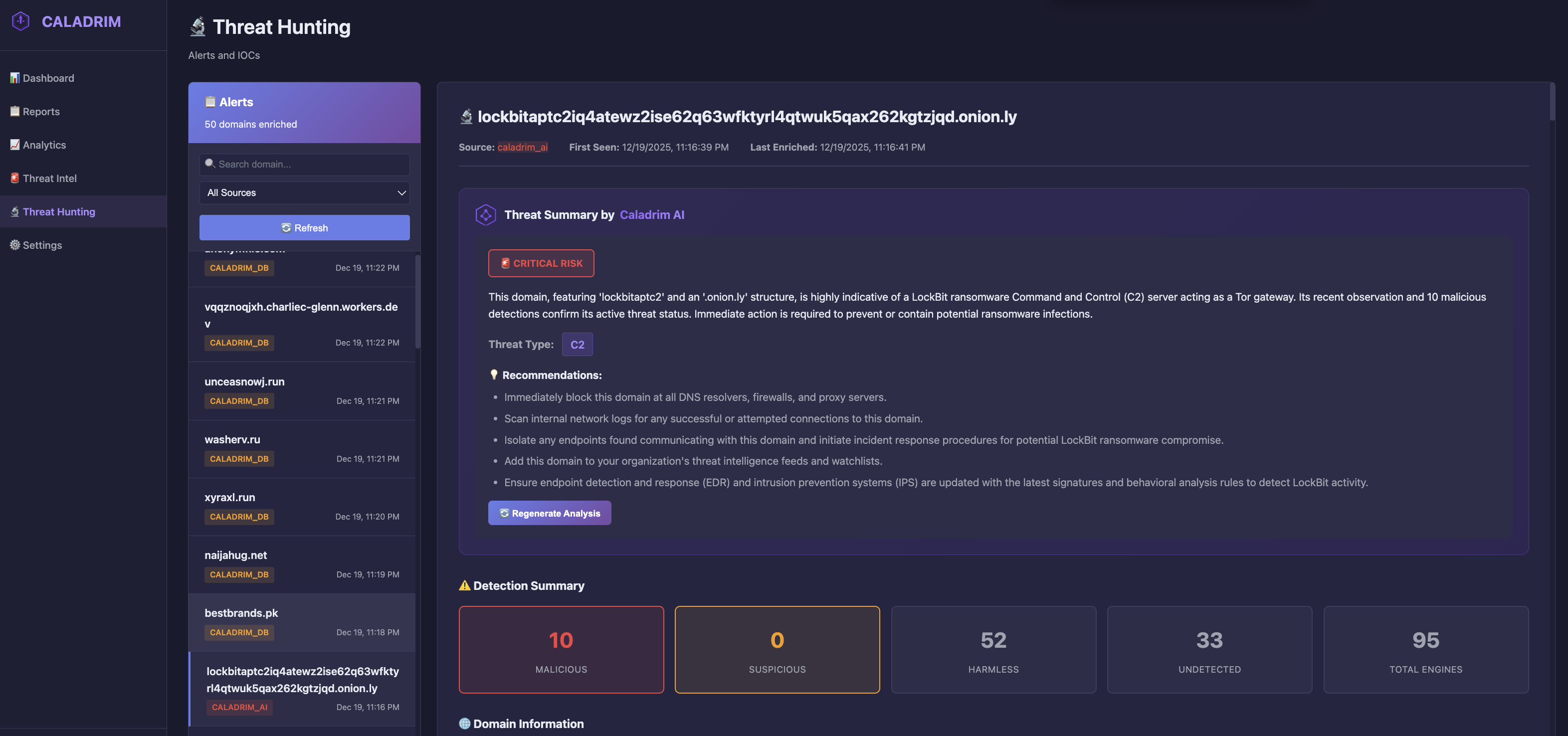 Threat Hunting with AI analysis